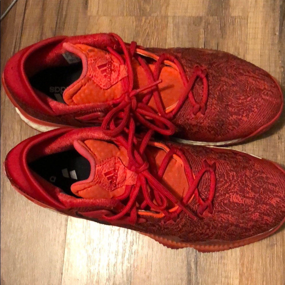 Adidas shoes red 9